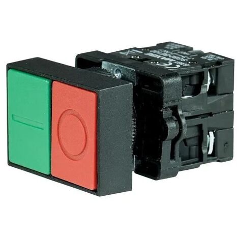 Pulsador Doble De Marcha-paro 1NO 1NC