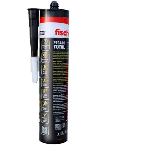 Adhesivo De Montaje Multimaterial 290ml Blanco Fischer adhesivo-de-montaje-multimaterial-290ml-blanco-fischer