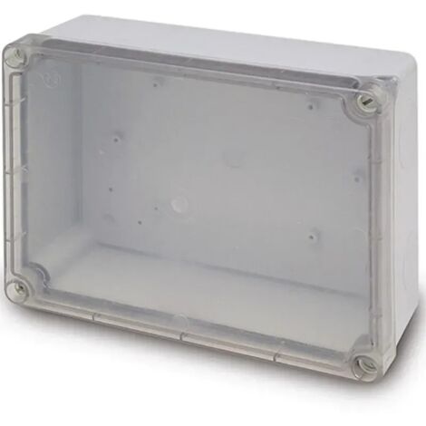 Famatel caja estanca para exterior ciega gris IP55 con tornillos