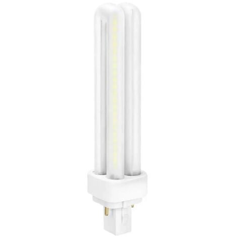 Bombilla LED PLC G24 9W 230V (Fría, Neutra) - Luz fría 6400K