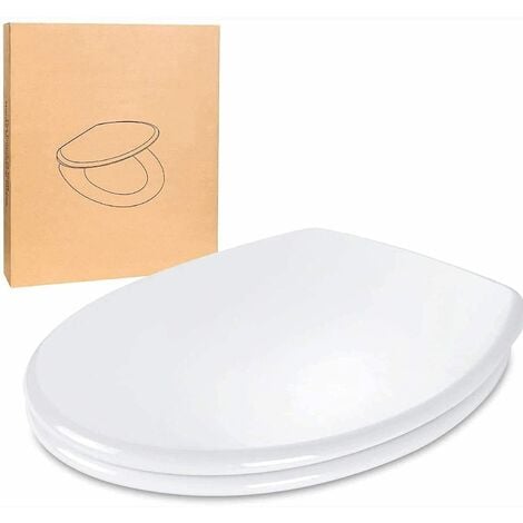Abattant wc familial lunette de toilette en polyéthylène pour adultes artic  - Conforama