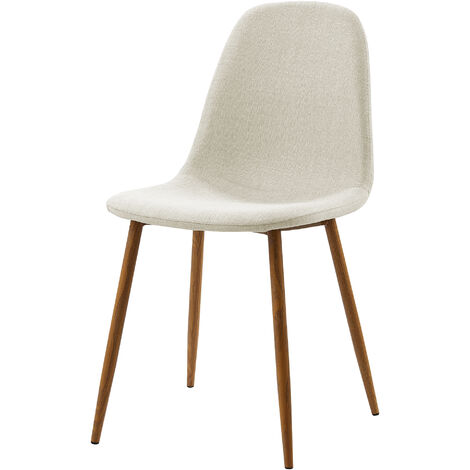Versanora Minimalista Set of 2 Dark Grey Kitchen Dining Chairs (Chairs Only), One Size (1/5)