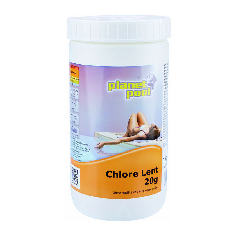 O Spa Chlore lent pastilles 20g
