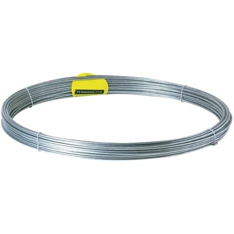 Fil de tension galvanisé Filiac - L. 100 m - Ø 2,2 mm