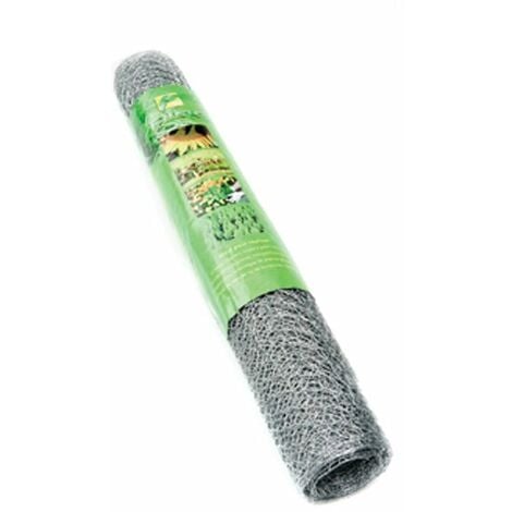 Grillage triple torsion galvanisé Filiac - L.10 m - H.1 m - Maille 40 mm