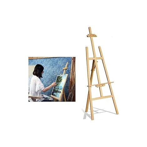 5ft 1500mm Wooden Pine Tripod Studio Canvas Easels Portables Art Stand new