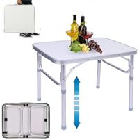 Small adjustable deals height folding table