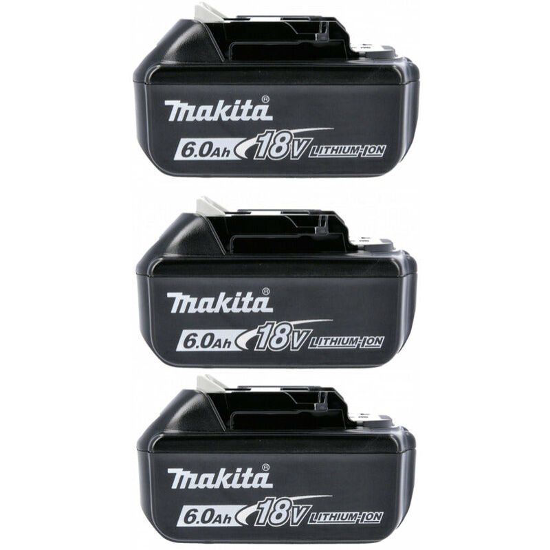 Makita BL1860 18V 6.0ah Lithium-ion LXT Battery UK TRIPLE-PACK