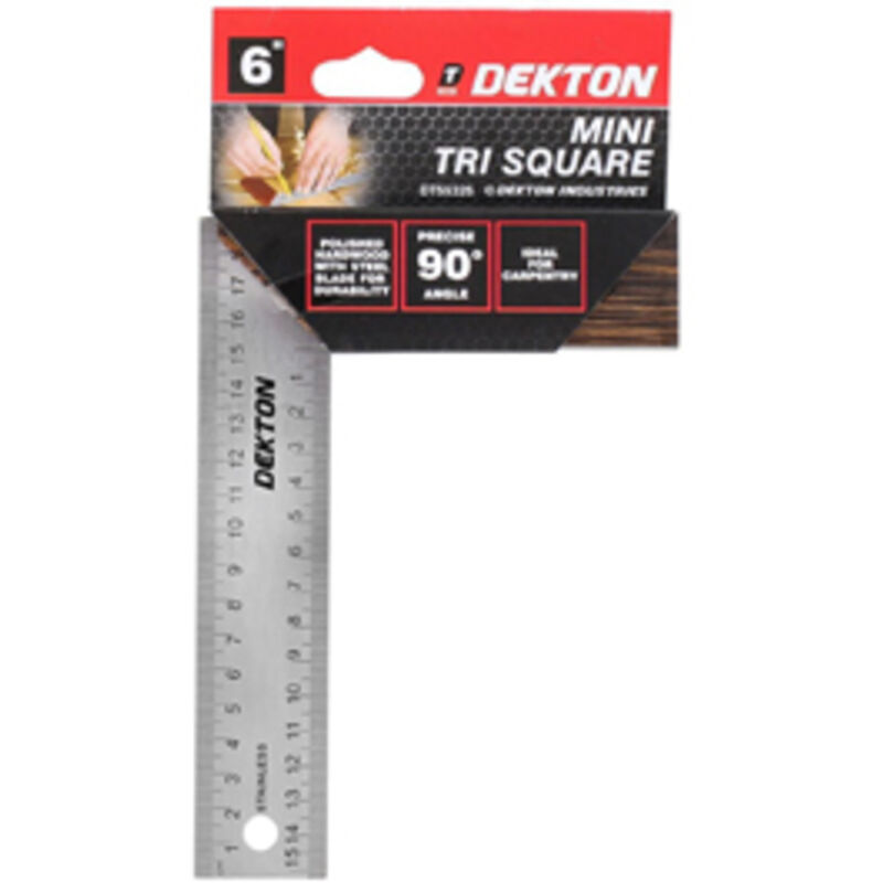 Dekton 6-inch Carpenters Tri Square