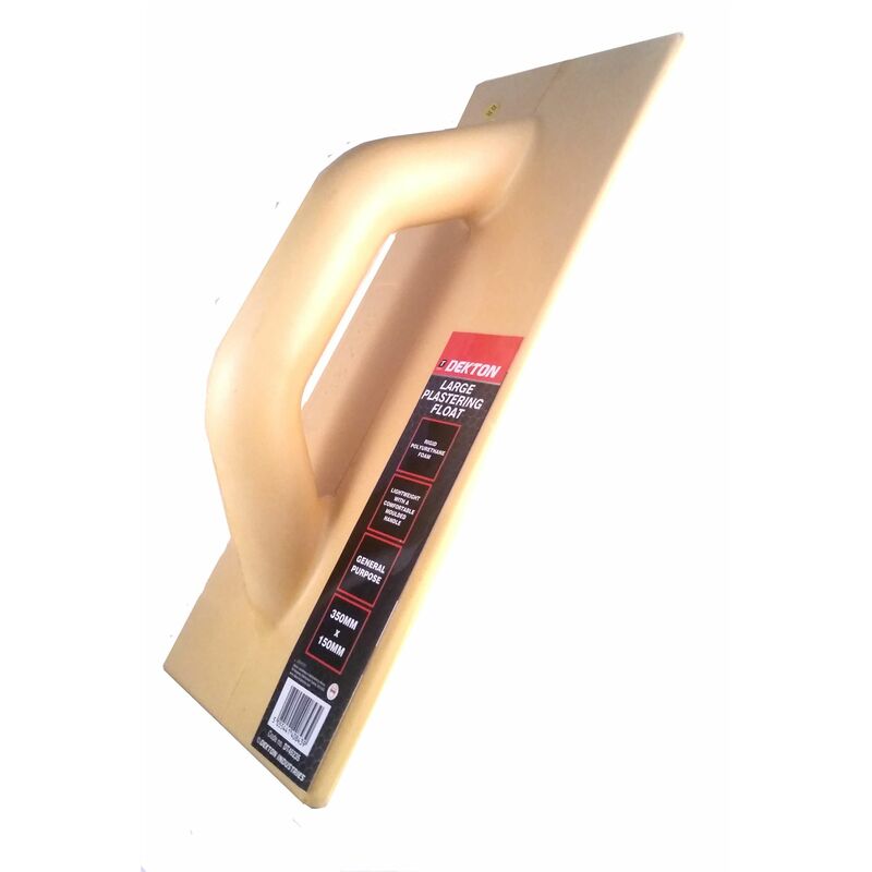 Dekton Float Soft Grip Handle Plastering Finishing Flooring Trowel 14" 350mm DIY
