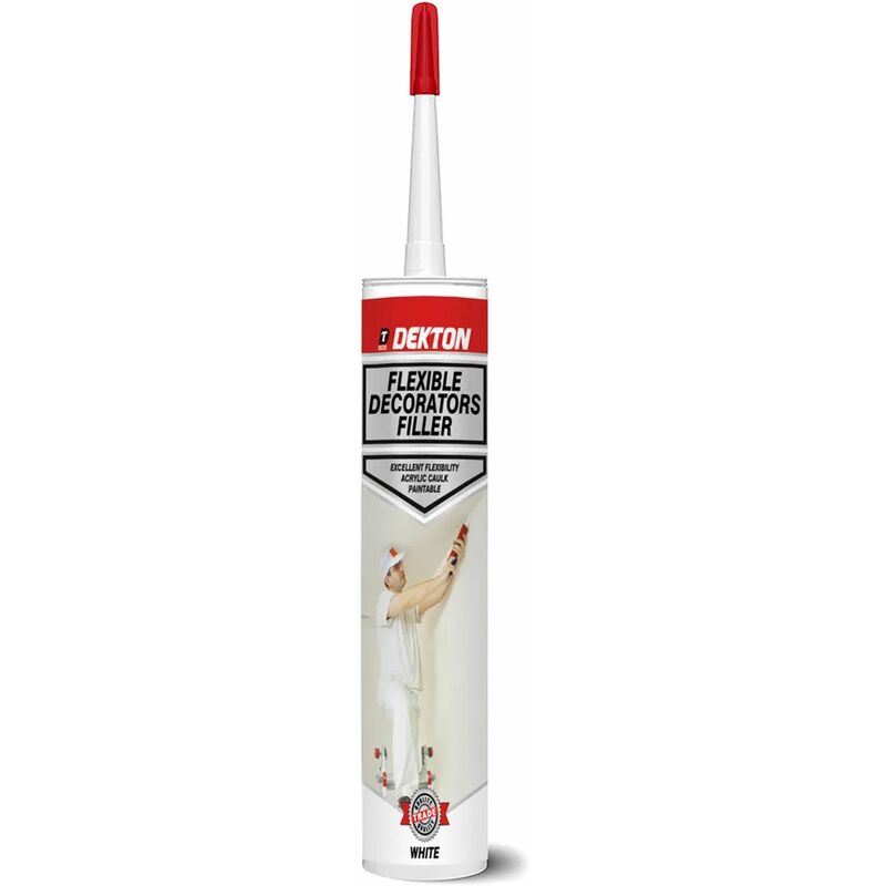 Dekton Decorators Caulk Filler Grab Tack Adhesive Mastic Glue Strong