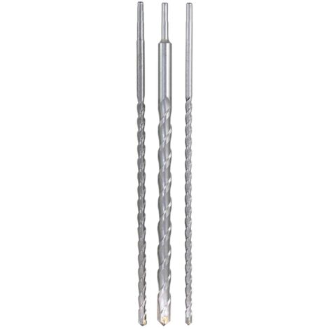 Dekton 3 SDS Plus Hammer Drill Bits 12mm 16mm & 24mm X 600mm Masonry & Concrete (1/2)