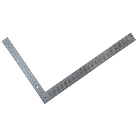 BlueSpot Large Steel Roofing Square Framing Carpenter Measure Metric Imperial (1/3)