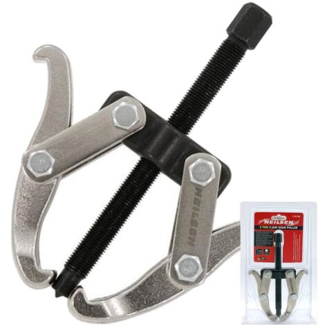 Neilsen 2 Jaw Gear Puller 5 Ton Reversible Bearing Removal Tool Mechanic Garage