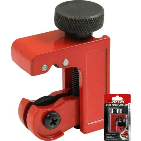 Dekton Adjustable Mini Tube Wheel Roller Pipe Cutter 3 - 22mm 1/8" To 7/8" (1/5)