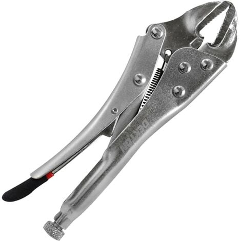 Dekton Straight Jaw Locking Grips Mole Gripping Adjustable Pliers 180mm ...