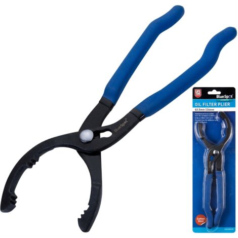 Bluespot Oil Filter Adjustable Wrench Pliers Hand Removal Plier Tool 64 -116mm (1/3)