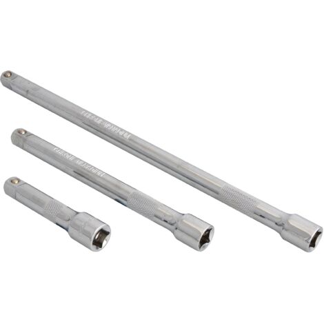 BlueSpot Tools 02072 3/8in Square Drive CV Extension Bar Set 3 Piece B/S02072