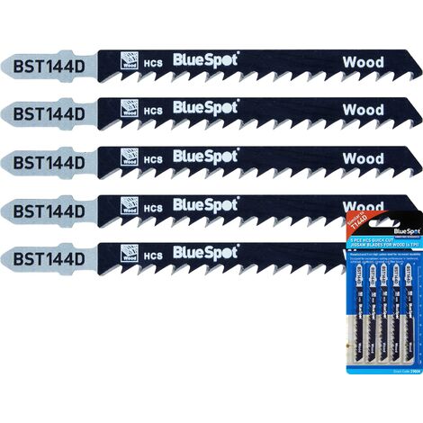 Blue Spot Tools Blue Spot Tools 5 PCE HCS Quick Cut Jigsaw Blades For- you get 5 (1/3)