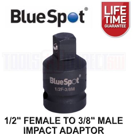 Blue Spot Tools 1/2" Female To 3/8" Male Impact Adaptor (1/3)