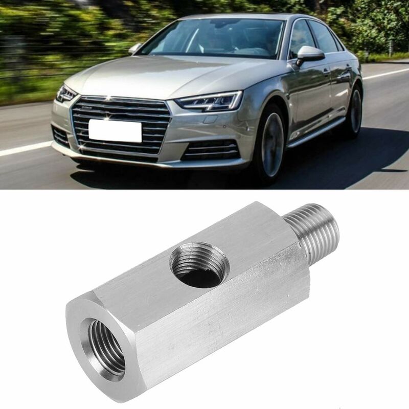 Sarini Adaptateur D'Angle En Laiton Pour Capteur De Pression D'Huile – Tuyauterie M10 X 1 Mâle Vers 2 Femelles | Compatible Turbine Et Jauge