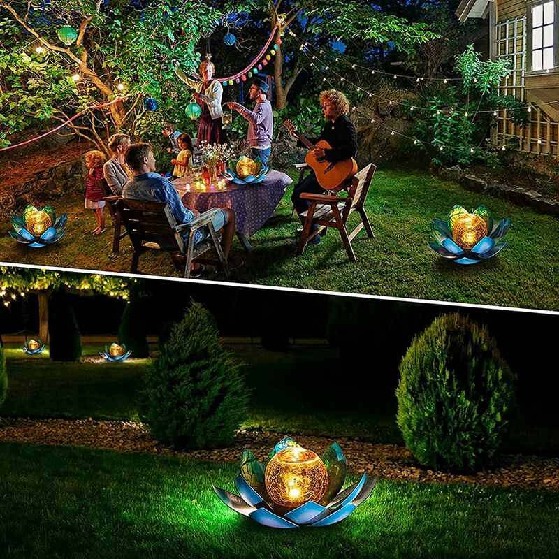 Guirlande lumineuse LED solaire rétro, étanche, pour l'extérieur, vacances,  jardin, cour, paysage, lumière décorative pour fête de noël en famille