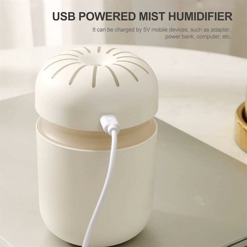 Humidificateur Anti-Gravité 800ML Humidificateurs D'AromathéRapie de Parfum  de Goutte D' Fonctionnant Pendant 8 Heures Purificateurs