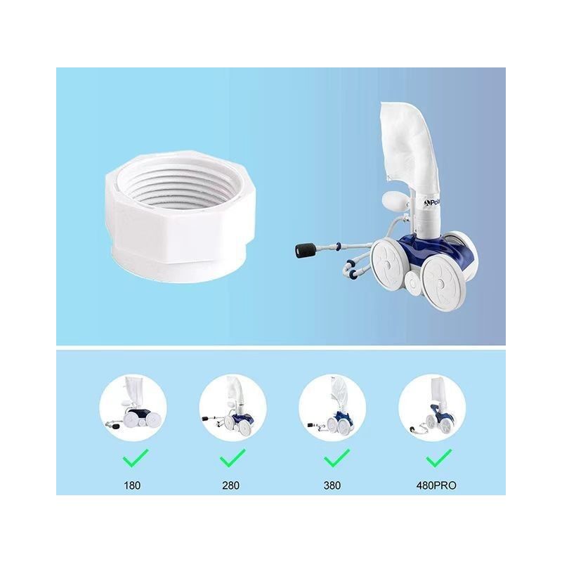 Tuyau D'alimentation Blanc 3 Mètres + Flotteurs Pour Robot POLARIS 280