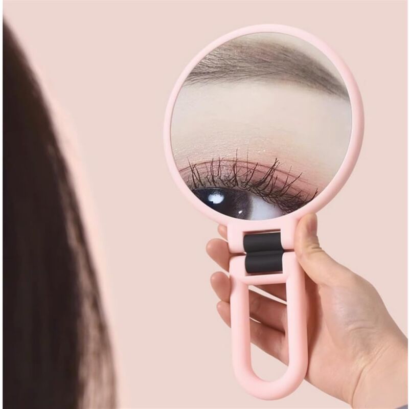 ALANTOP Miroir Grossissant 40x Double Face 40X/1X Avec Poignée - Pliable Portable Maquillage Précis Sourcils Cils Lentilles Noir
