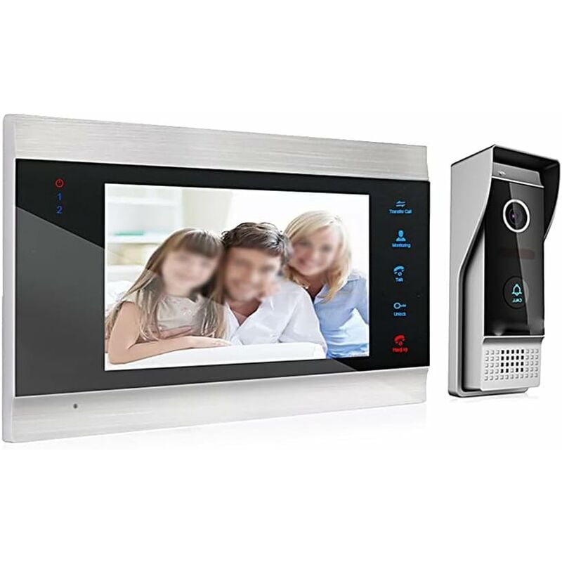 Interphone Vidéo VISIODOOR 4-3+ , carillon vidéo pour sécuriser votre entrée