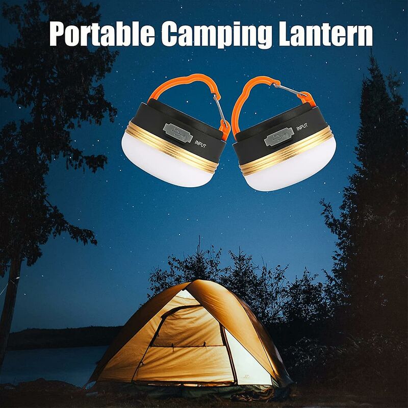 Lampe Torche Camping Rechargeable 3 En 1 Lampe de Table Tente Lampe de Poche  Déformable Lampe de Travail Avec 2000mah Batterie Led