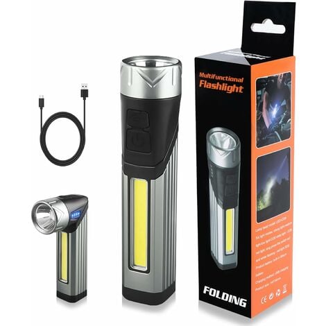 Mini lampe de poche LED portable, torche ultra lumineuse, étanche