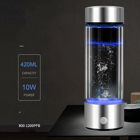 Générateur d'hydrogène, fabricant de verre à eau à hydrogène portable  machine à eau alcaline à