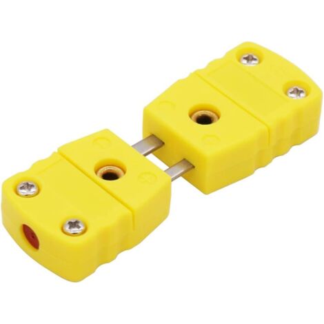 Connecteur Et Prise Mini Jaune De Type K Standard Pour Thermocouple - Chine Connecteur Mâle, Connecteur