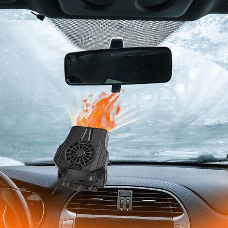 Chauffage de voiture chaud et froid 2 avec chauffage rapide Désembuage de  verre de voiture Chauffage