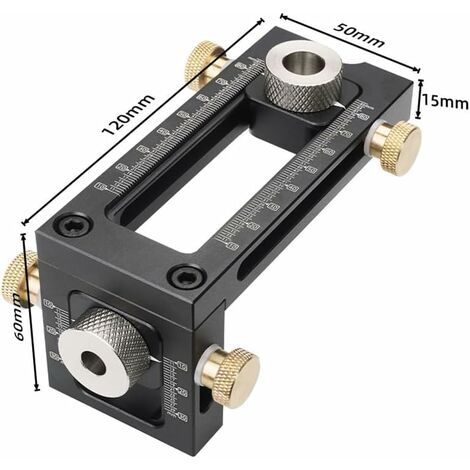 Trend Gabarit de trou de poche double, gabarit de trou de poche adaptable et portable, PH/JIG/C