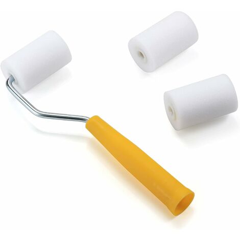 4 Pièces Peinture Éponge Mini Peinture En Aérosol Rouleaux Éponge