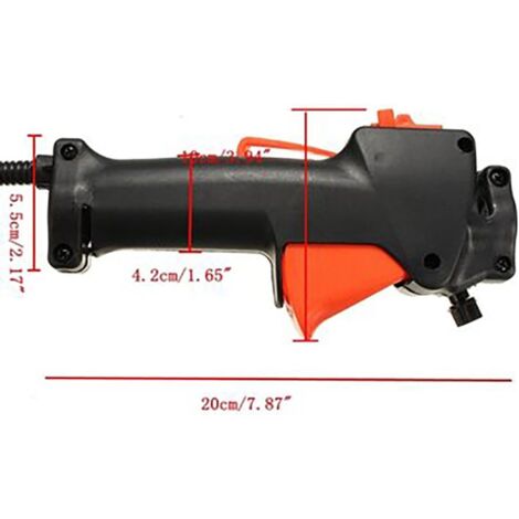 TRAHOO-26mm Poignée de Débroussailleuse avec 114cm Câble, Interrupteur