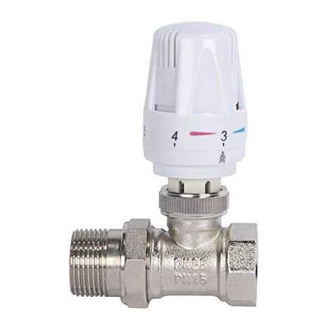 Vanne thermostatique automatique standard G1/2" pour radiateur (1/3)