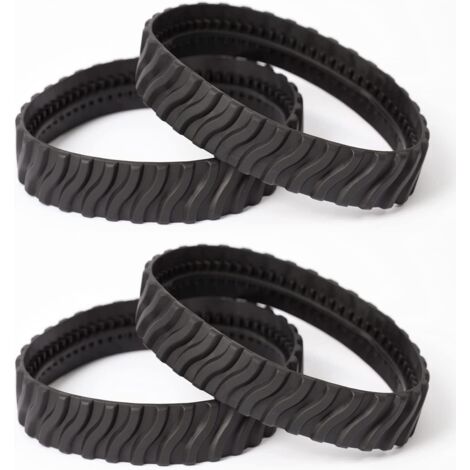 R0526100 chenille de remplacement compatible avec les pneus des nettoyeurs de piscine Zodiac MX8 Elite, MX6 Elite, MX8, Mx6 R0526100 (4 pcs) (1/5)