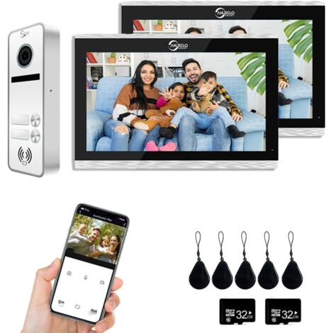 Kit Interphone Vidéo Couleur Avec 3 écrans - Jamais Utilisé - Sans Marque
