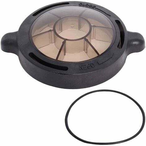 Couvercle de pompe de piscine Poolzilla pour utilisation avec le couvercle de pompe Hayward SuperII avec joint torique de remplacement pour le couvercle de pompe (1/5)