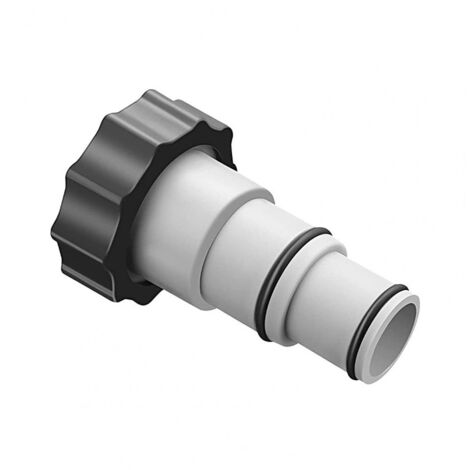 Raccord Piscine Intex Adaptateur Tuyau Piscine DAJASD - Lot De 2 Avec Joints Et Colliers | Raccord Pompe Piscine Intex 32-38 Mm Kit Adaptateur Piscine