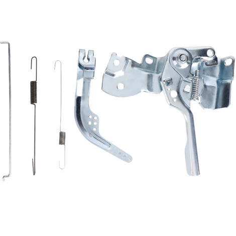 Bras de commande de vitesse d'accélérateur de carburant, tige de régulateur, ressort de rappel d'accélérateur adapté au générateur GX140 GX160 GX200 5.5/6,5hp (1/4)