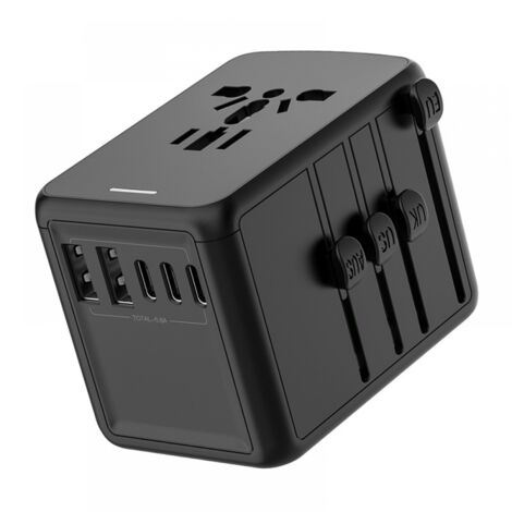 Chargeur De Voyage Universel One For All – Sans Boîte – Adaptateurs Électriques