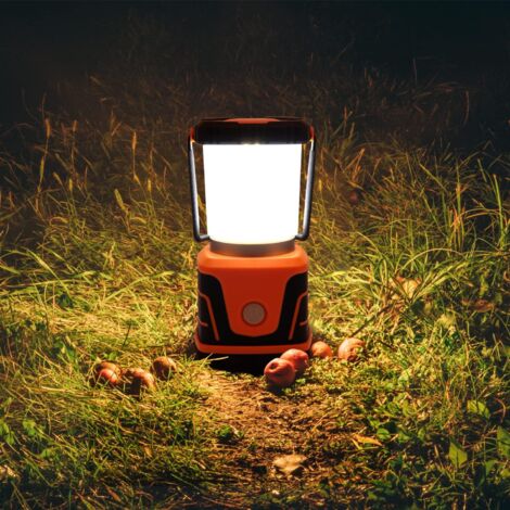 Lampe De Camping URATQ Rechargeable 500LM - 5 Modes, Magnétique, IP44 - Parfaite Pour Randonnée, Tente Et Pêche De Nuit