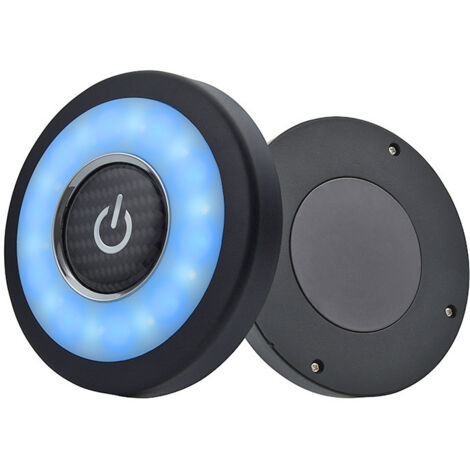 LED 3 couleurs pour voiture Lumière de coffre Lampe de lecture Magnétique Intensité variable USB Rechargeable Lumière LED pour voiture/camion/placard/camping/caravane (1/5)