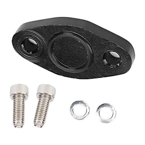 Block Off Plate, Moteur 18T SAi Delete Block Off Plate Accessoire d'échappement en aluminium billette Convient pour Mk4 TT B5 B6 (1/5)