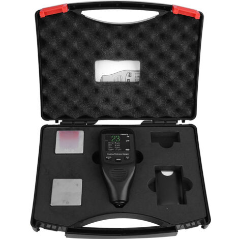 CM8806FN Testeur de jauge d'épaisseur de revêtement numérique LCD portable 0-1250 ° m / 0-50 mil (1/5)