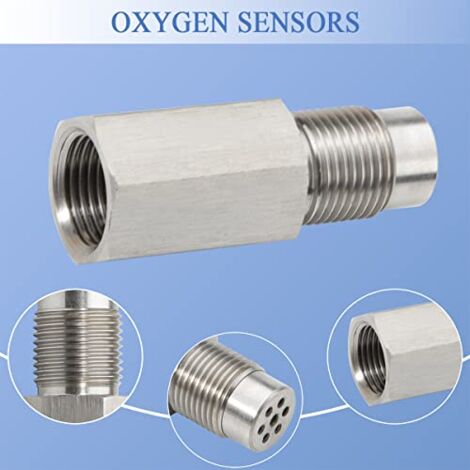 Extension Capteur Oxygène M18x1.5 - Adaptateur Acier Inoxydable Universel Pour Voiture